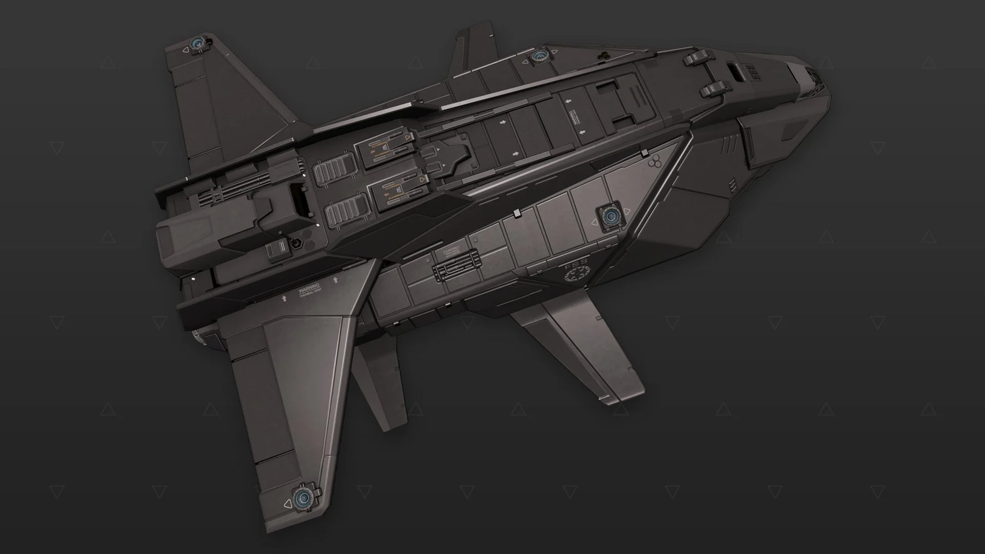 Federal Dropship - "Tactical" - Grafite