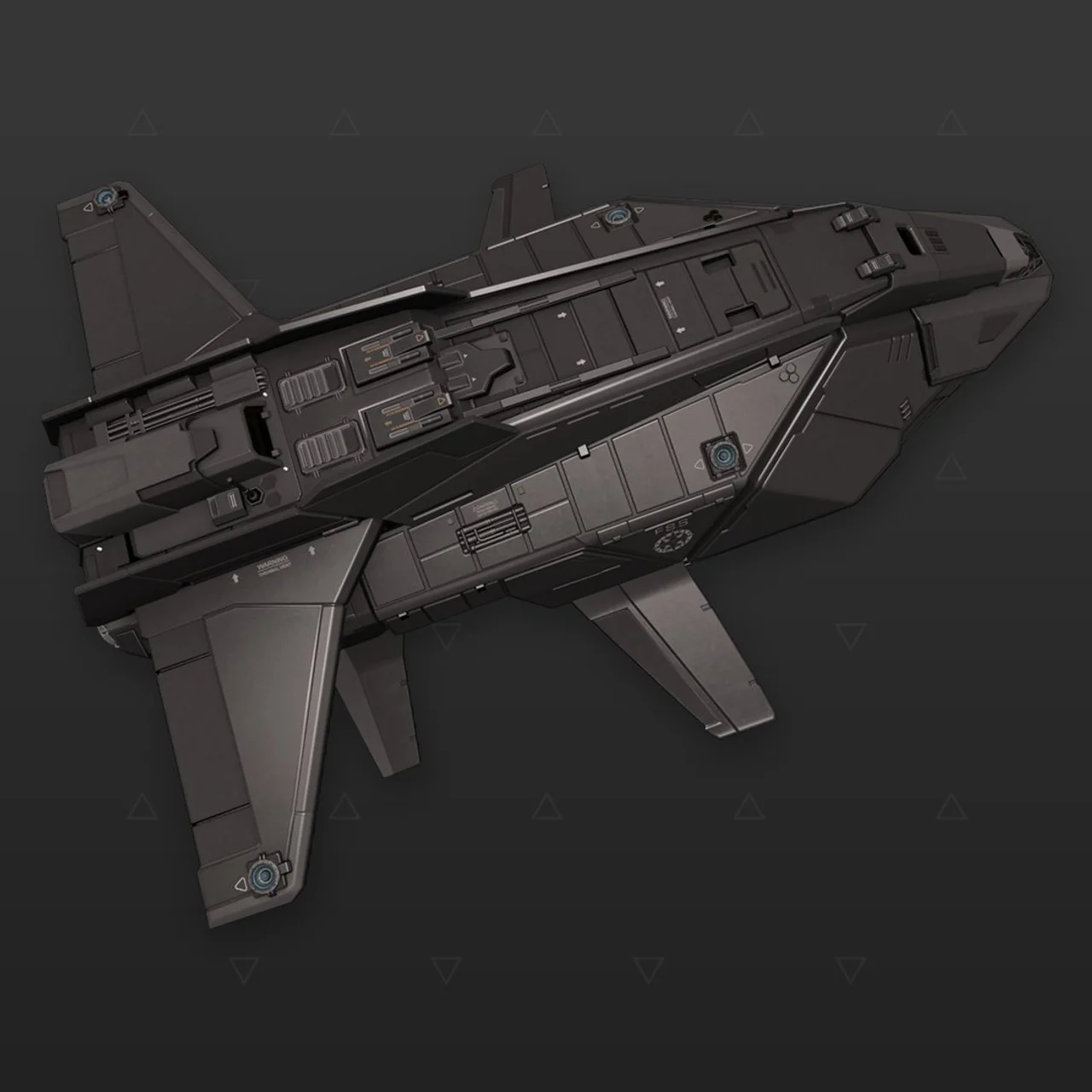 Federal Dropship Tactical Graphite