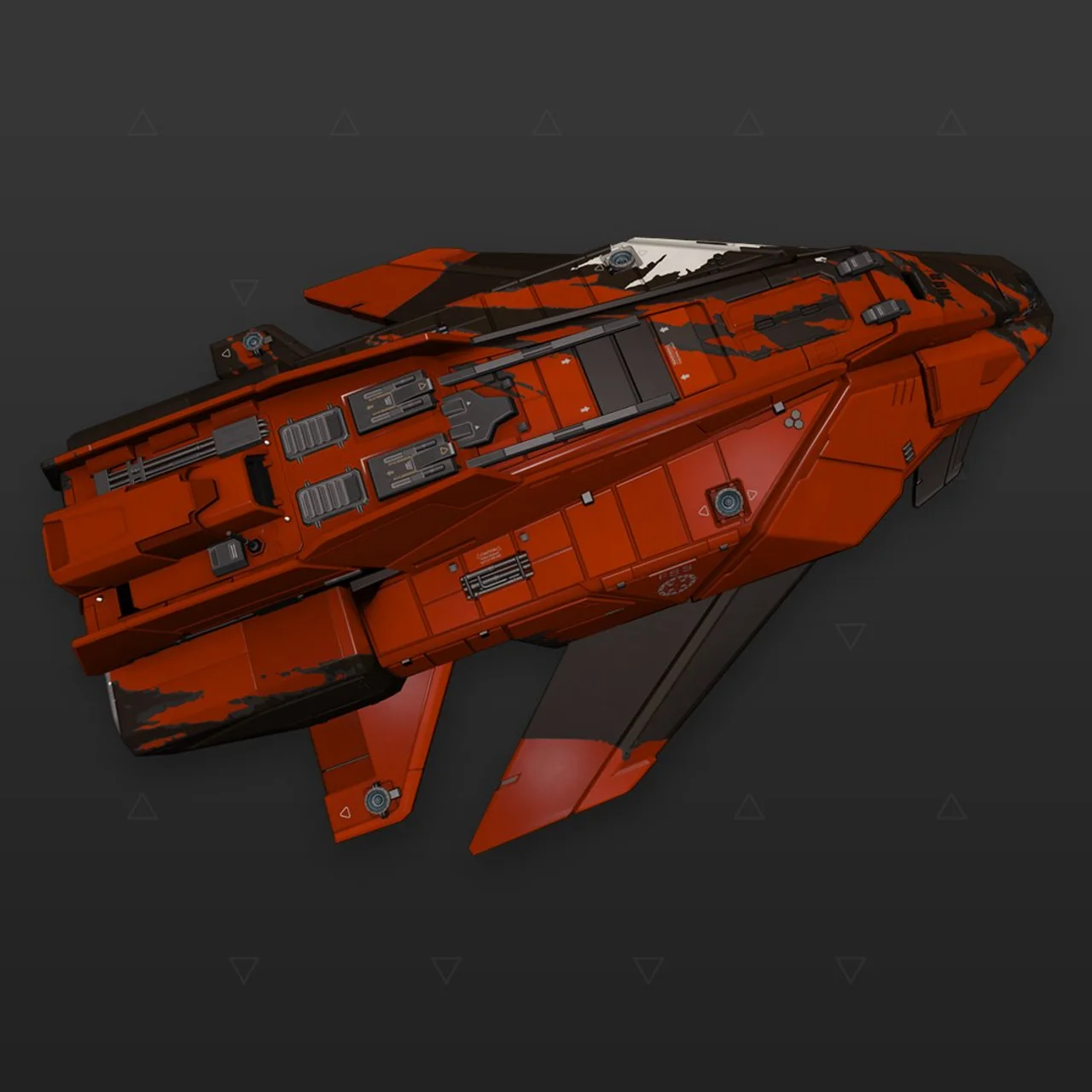 Federal Assault Ship - «Pirate Faction» - красный