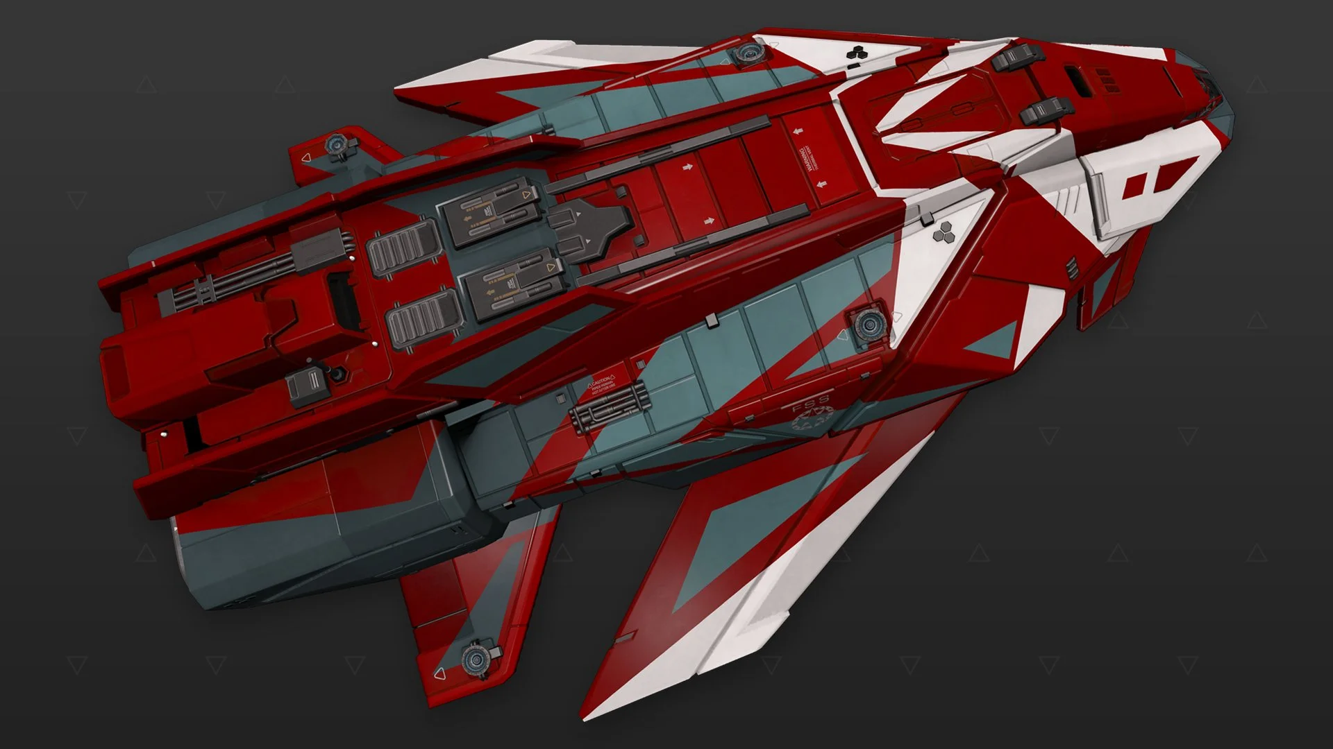 Federal Assault Ship - «Icarus» - красный