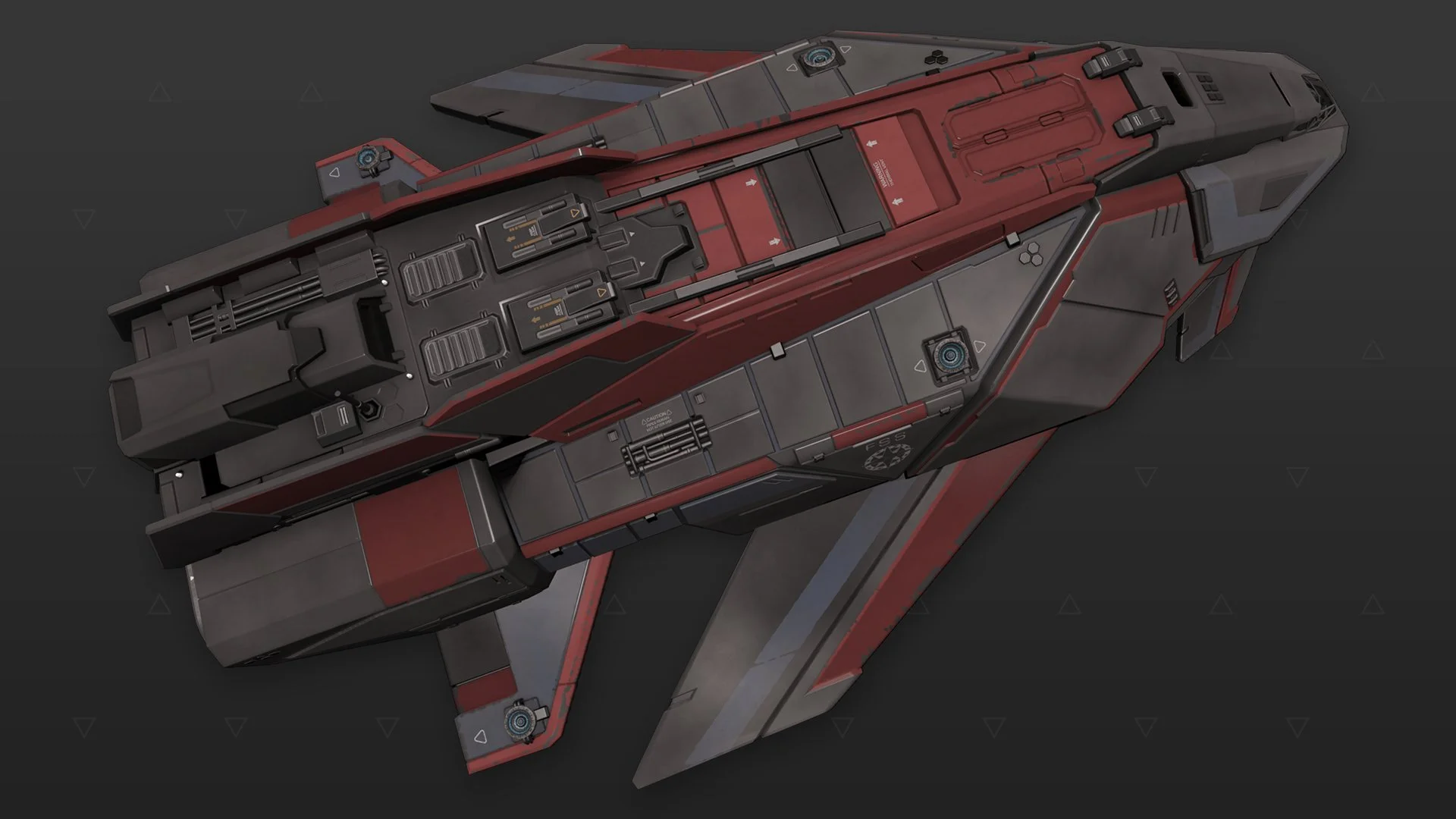 Federal Assault Ship - "Squadron" - Sombreado