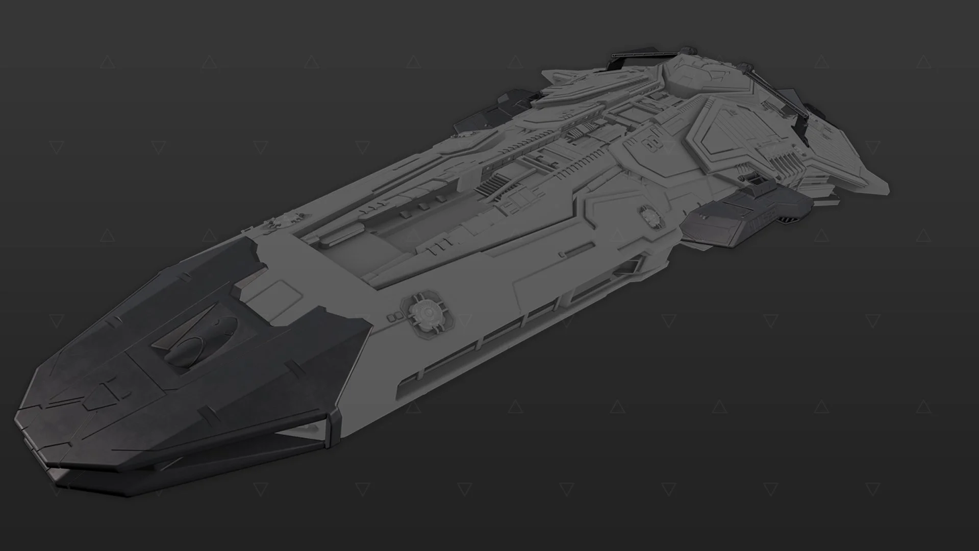 Kit da nave – Federal Corvette – 16 Peças