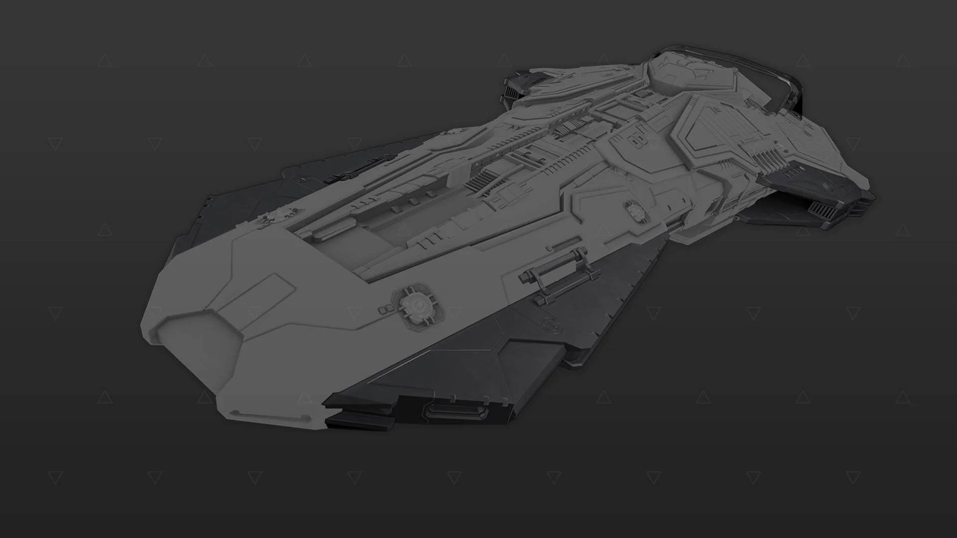Kit da nave – Federal Corvette – 16 Peças