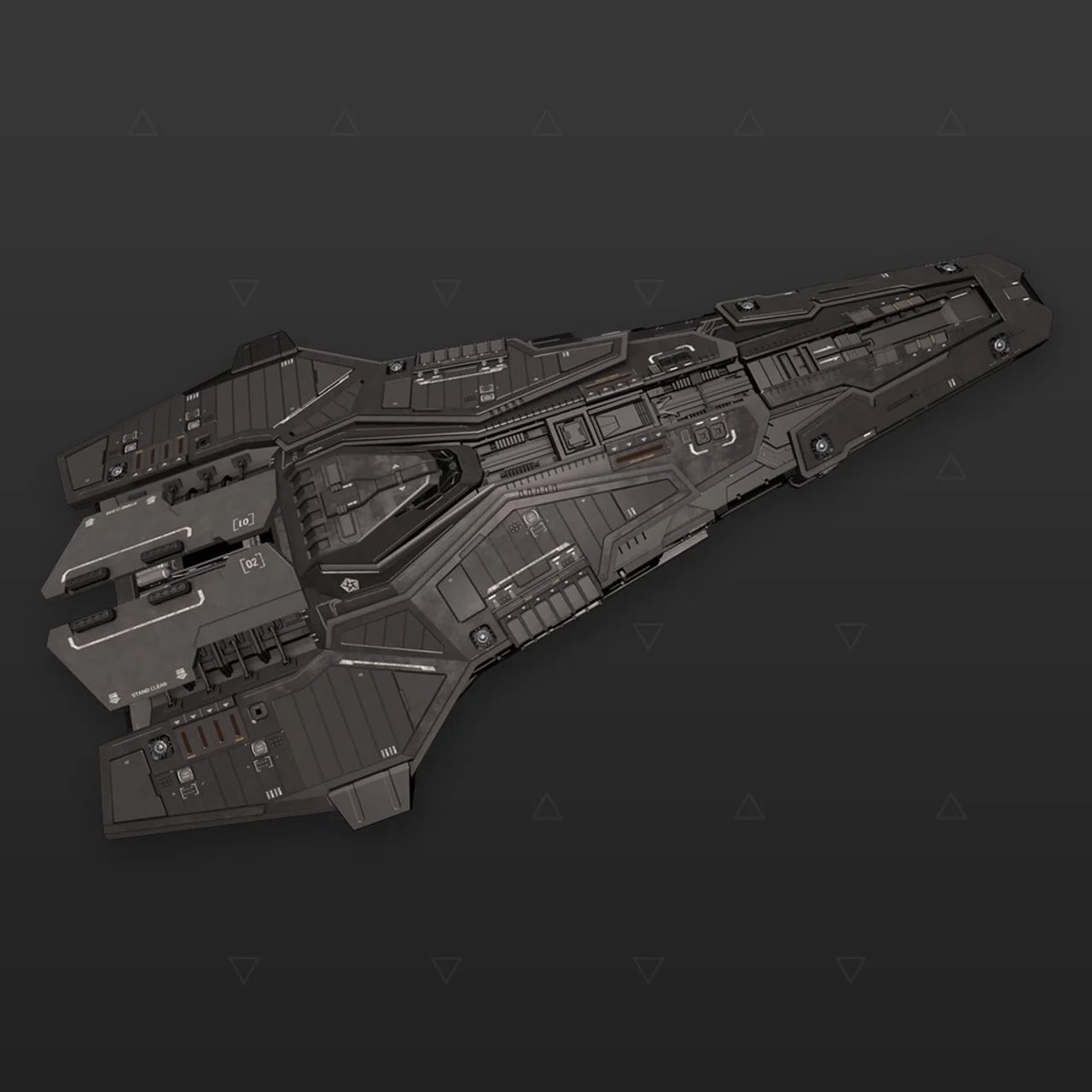 Federal Corvette - "Tactical" - Grafite
