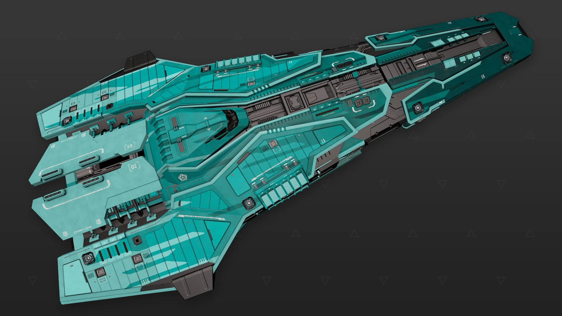 Federal Corvette - « Predator » - Bleu canard