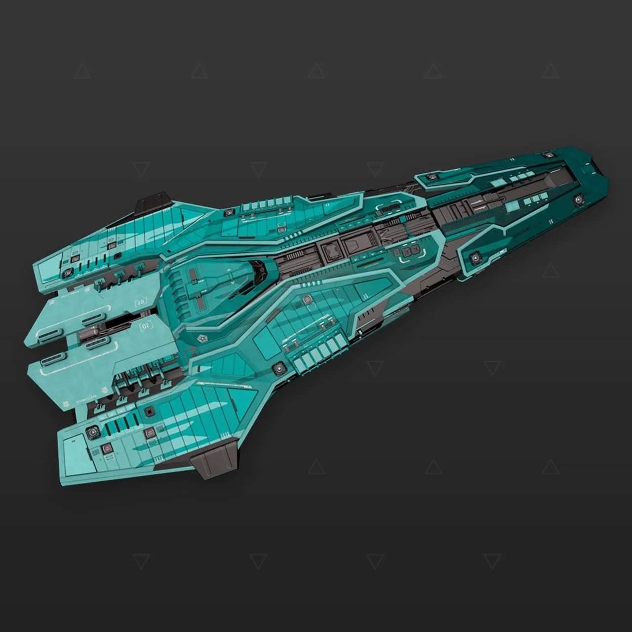 Federal Corvette - „Predator“ - Blaugrün