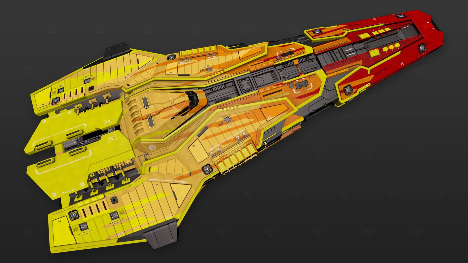Federal Corvette - "Predator" - Rojo