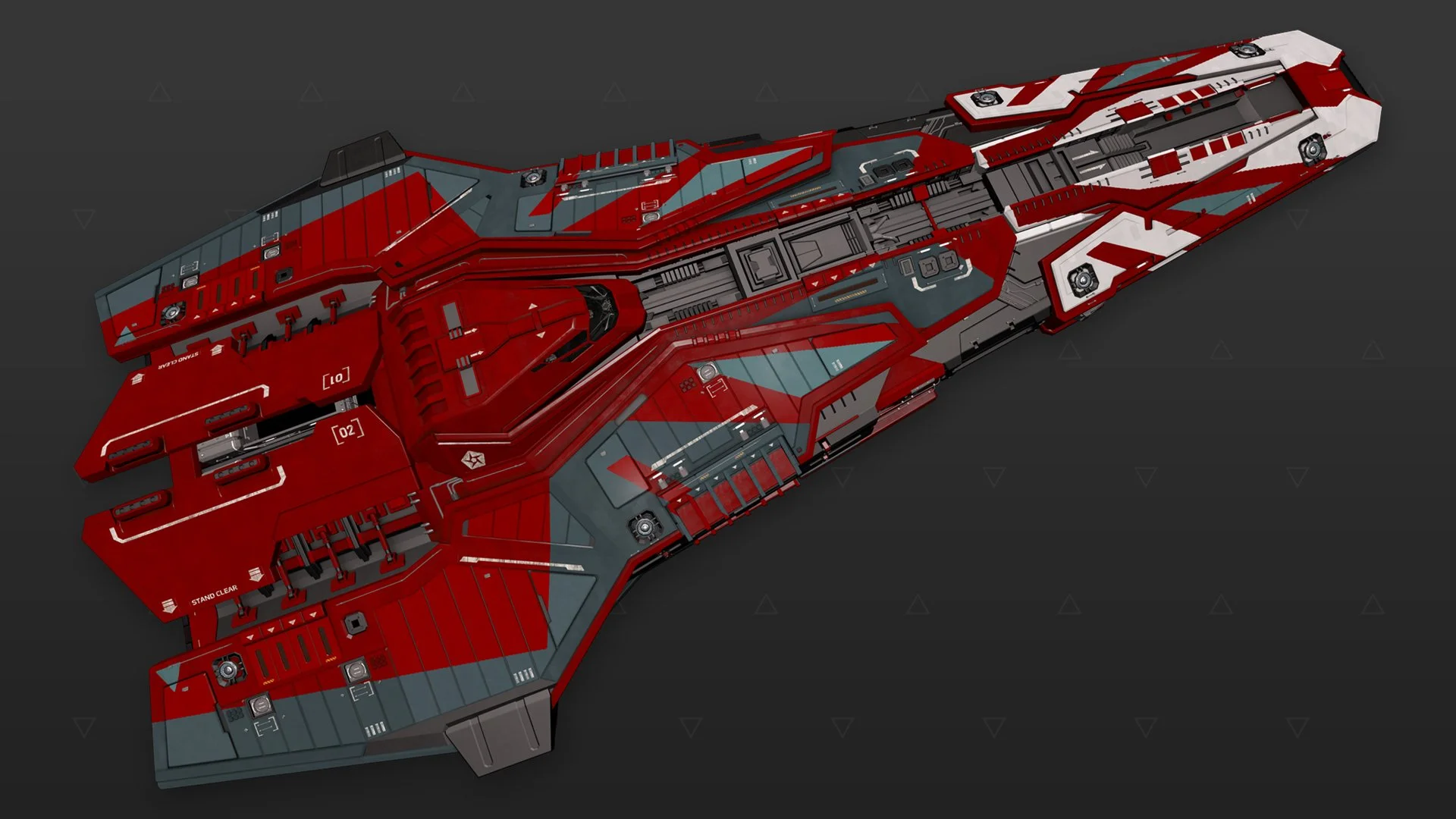 Federal Corvette - « Icarus » - Rouge