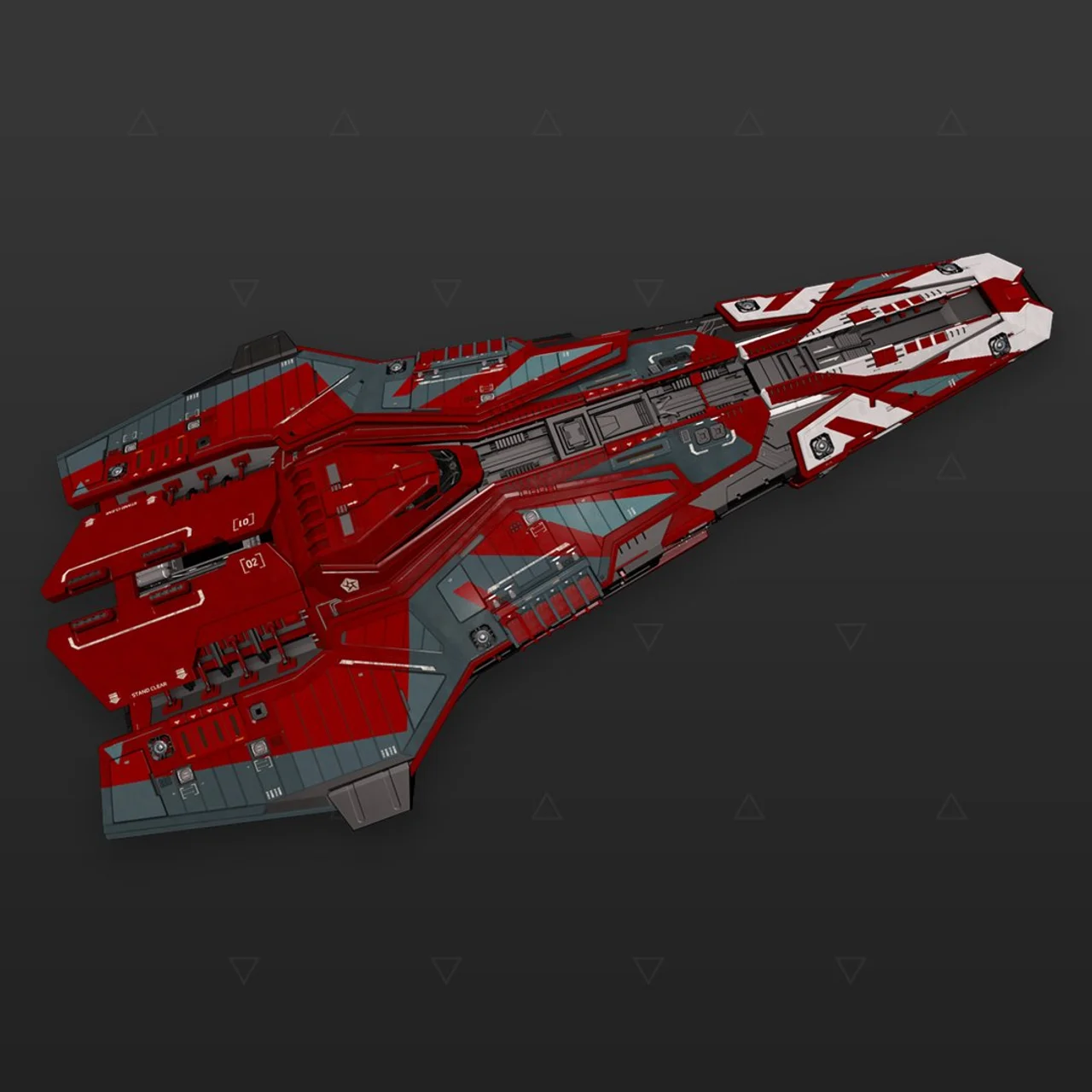 Federal Corvette - « Icarus » - Rouge