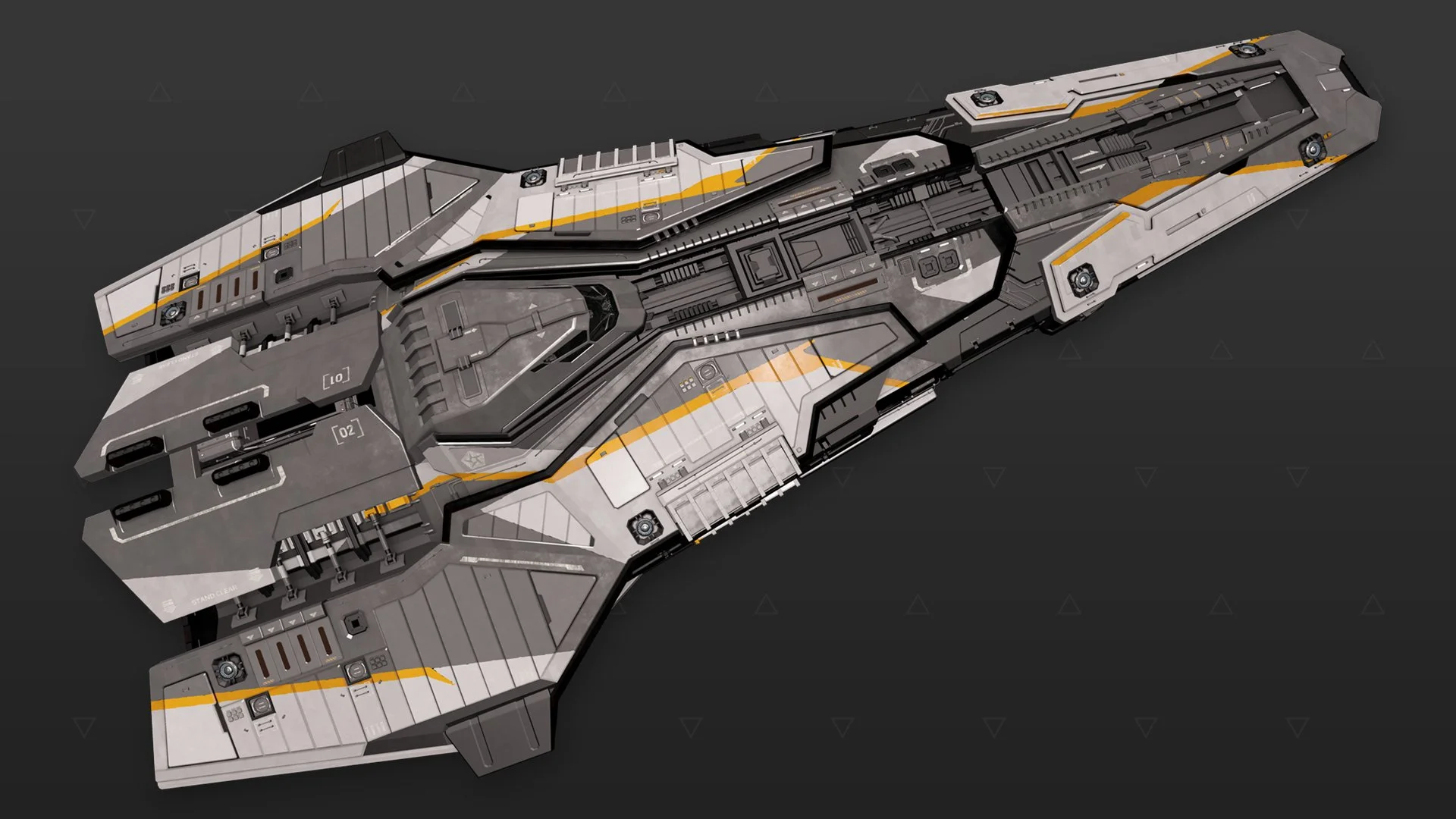 Federal Corvette - „Precision“ - Graphit