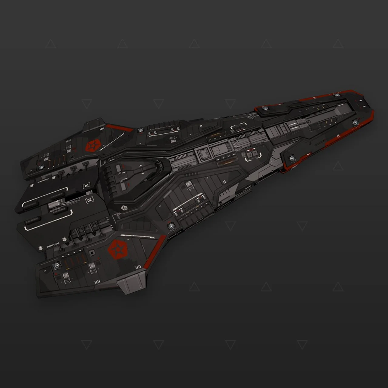 Federal Corvette - "Operator" - Vermelho