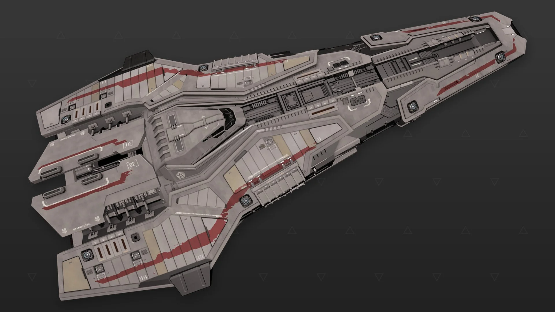 Federal Corvette - «Squadron» - красный
