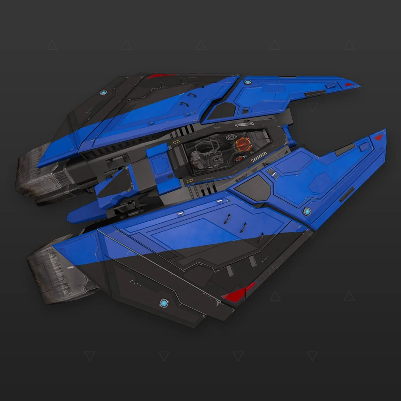 Federal Fighter - « Gladiator » - Bleu