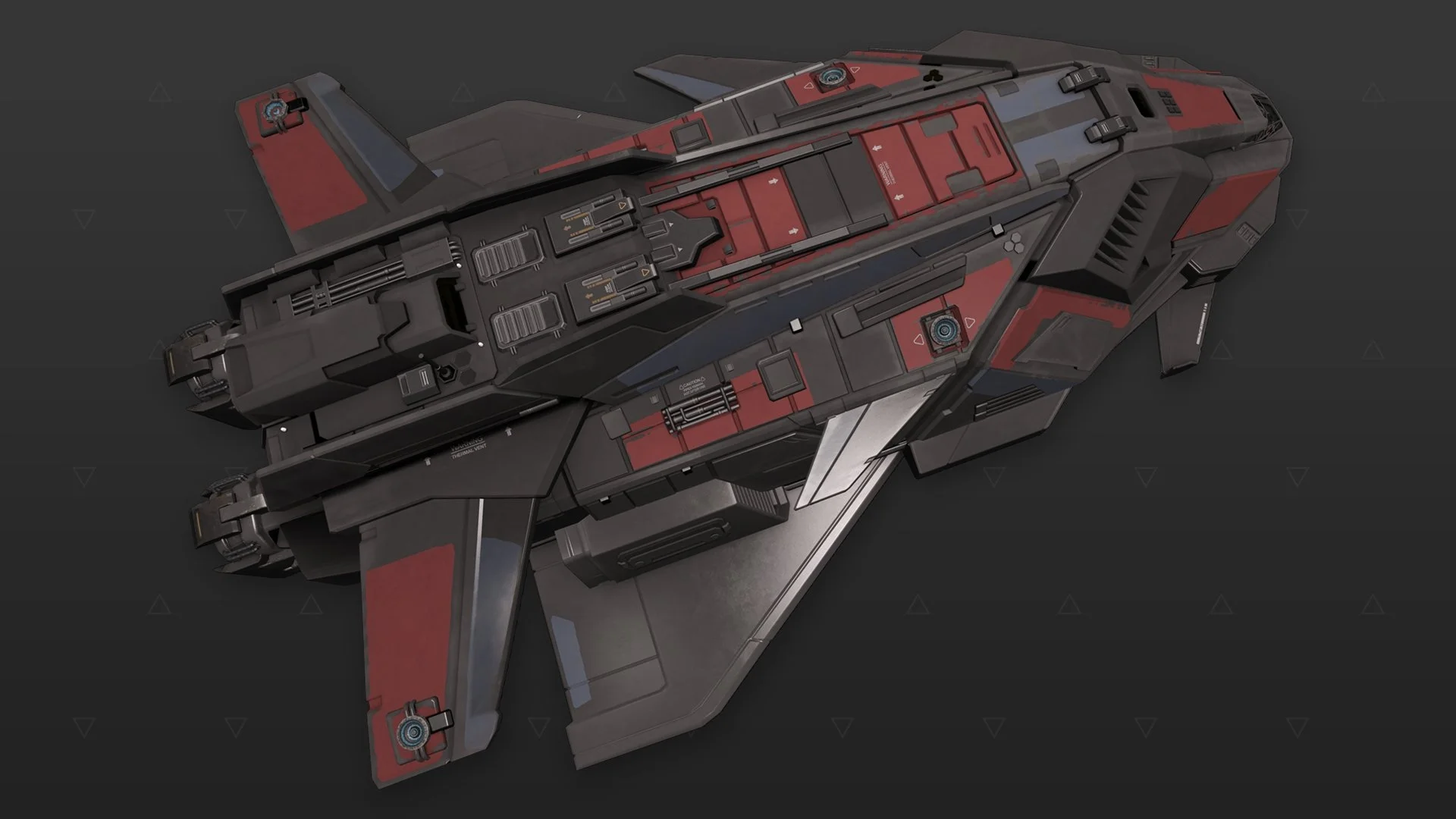 Federal Gunship - «Squadron» - тени