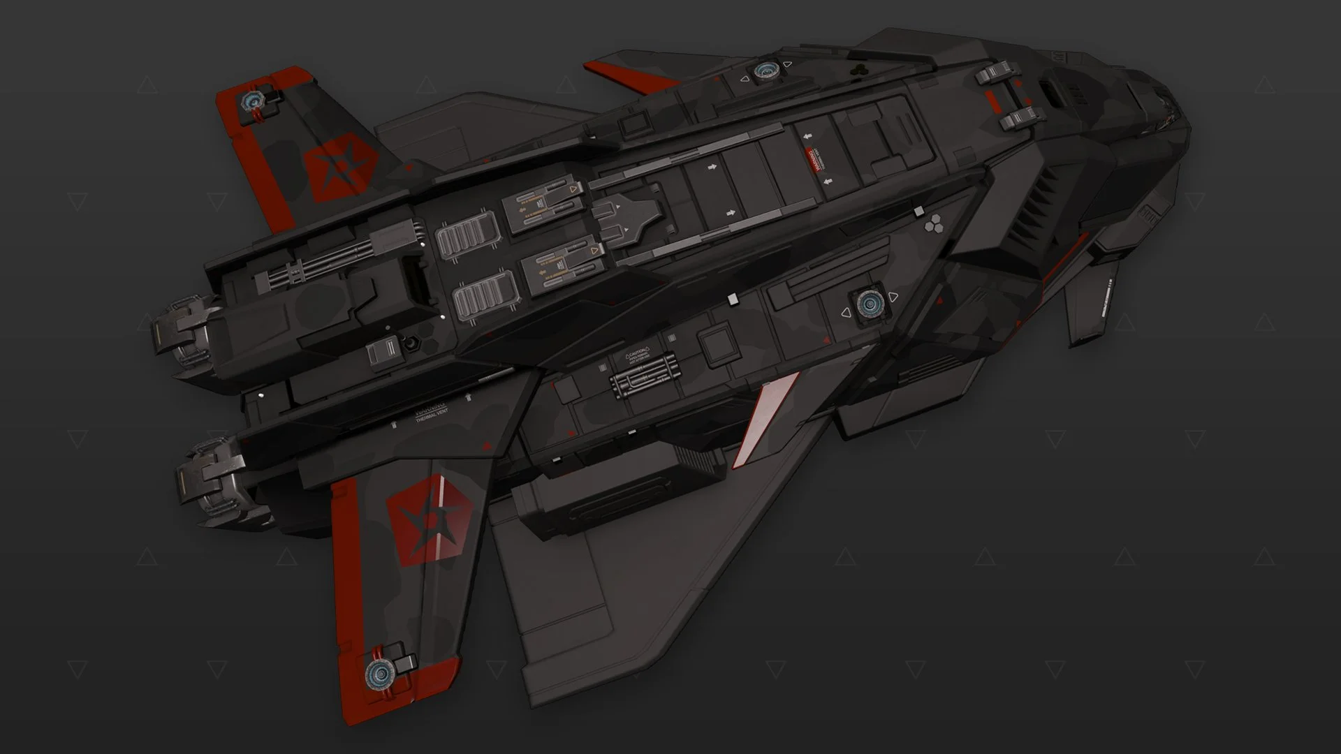Federal Gunship - „Operator“ - Rot