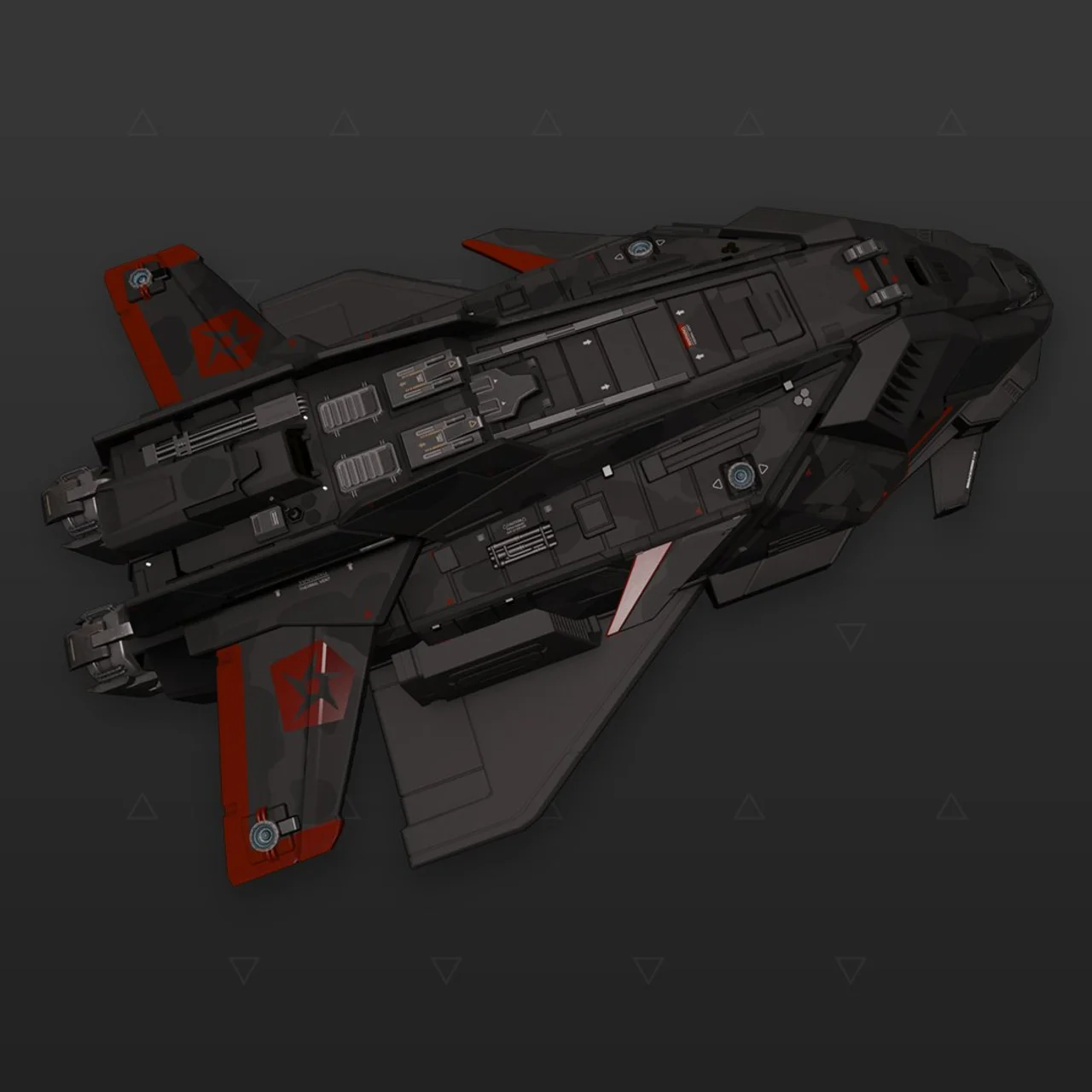 Federal Gunship - «Operator» - красный