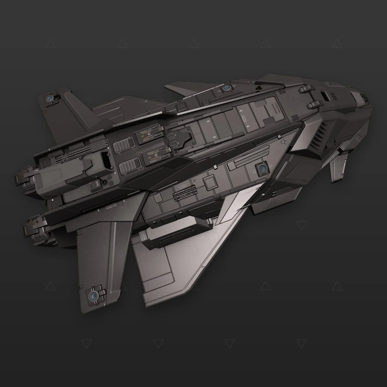 Federal Gunship - "Tactical" - Grafite