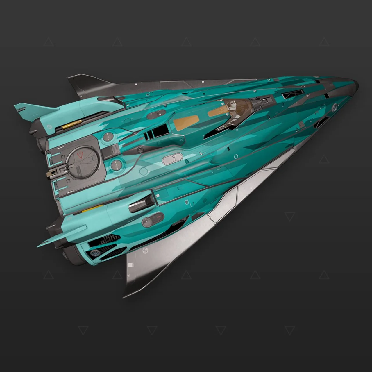 Fer-de-Lance - «Predator» - бирюзовый