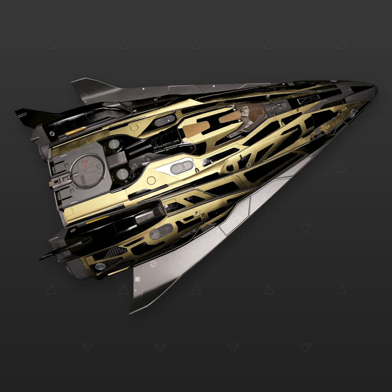 Fer-de-Lance Razor Gold