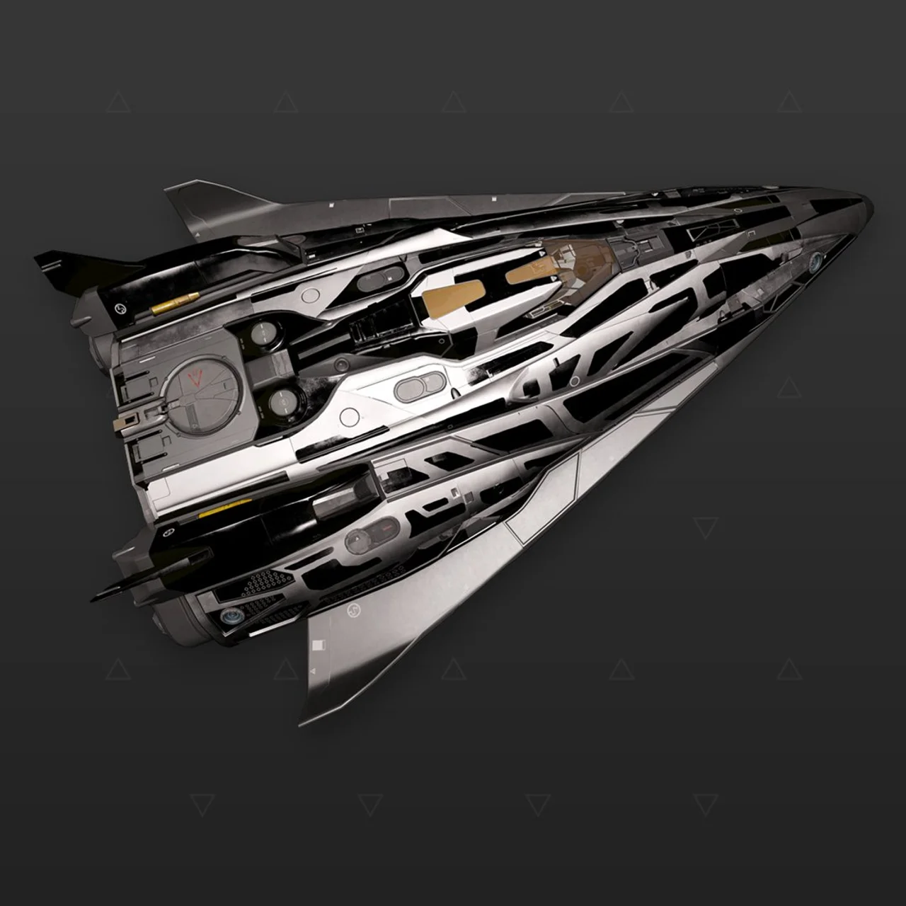 Fer-de-Lance Razor Silver