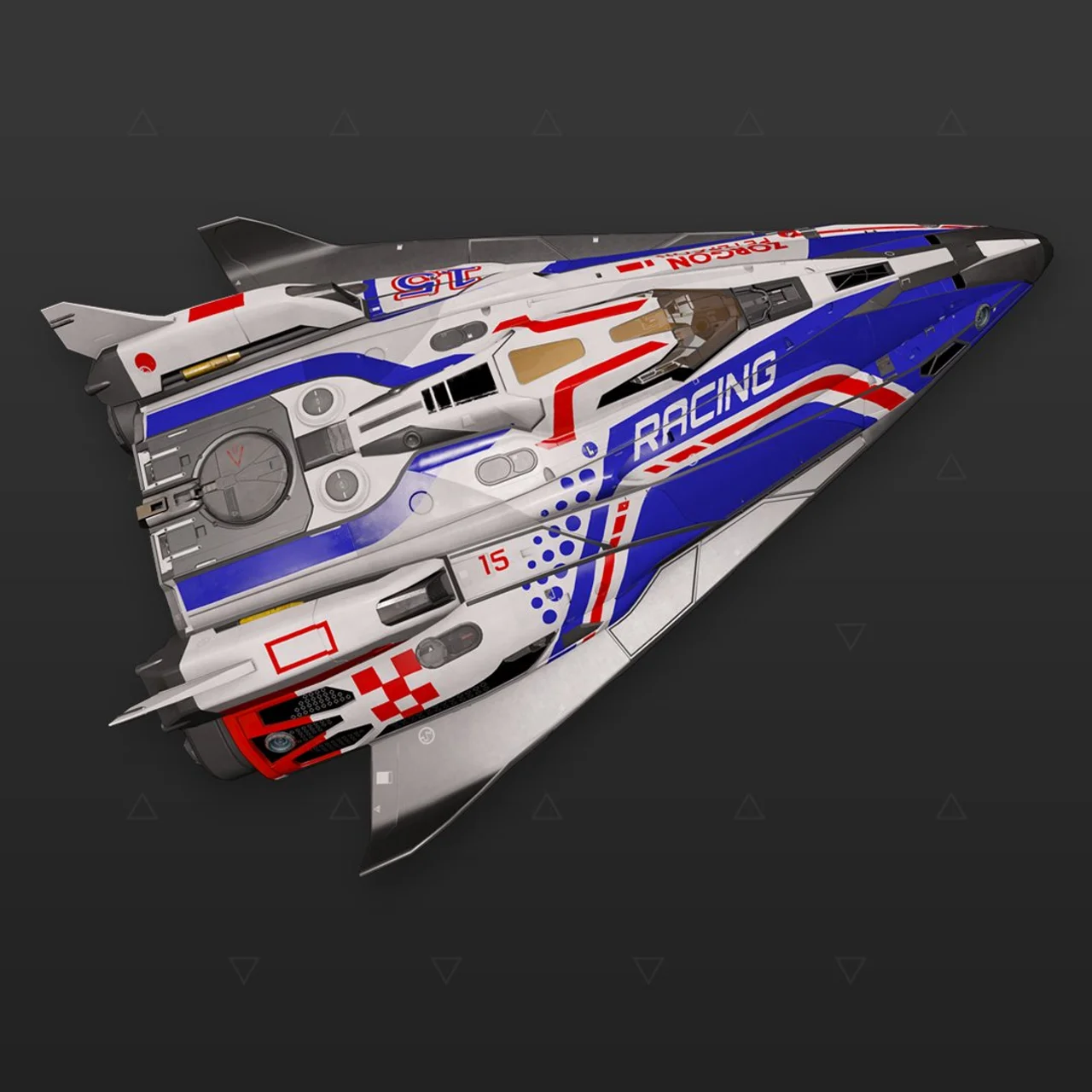 Fer-de-Lance - « Speedway » - Bleu