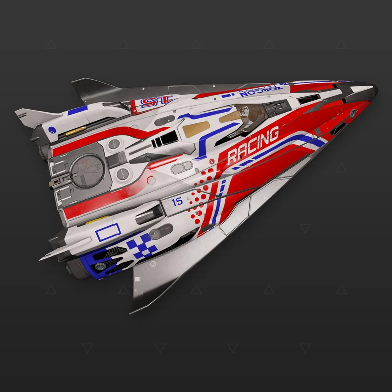 Fer-de-Lance - "Speedway" - Rojo