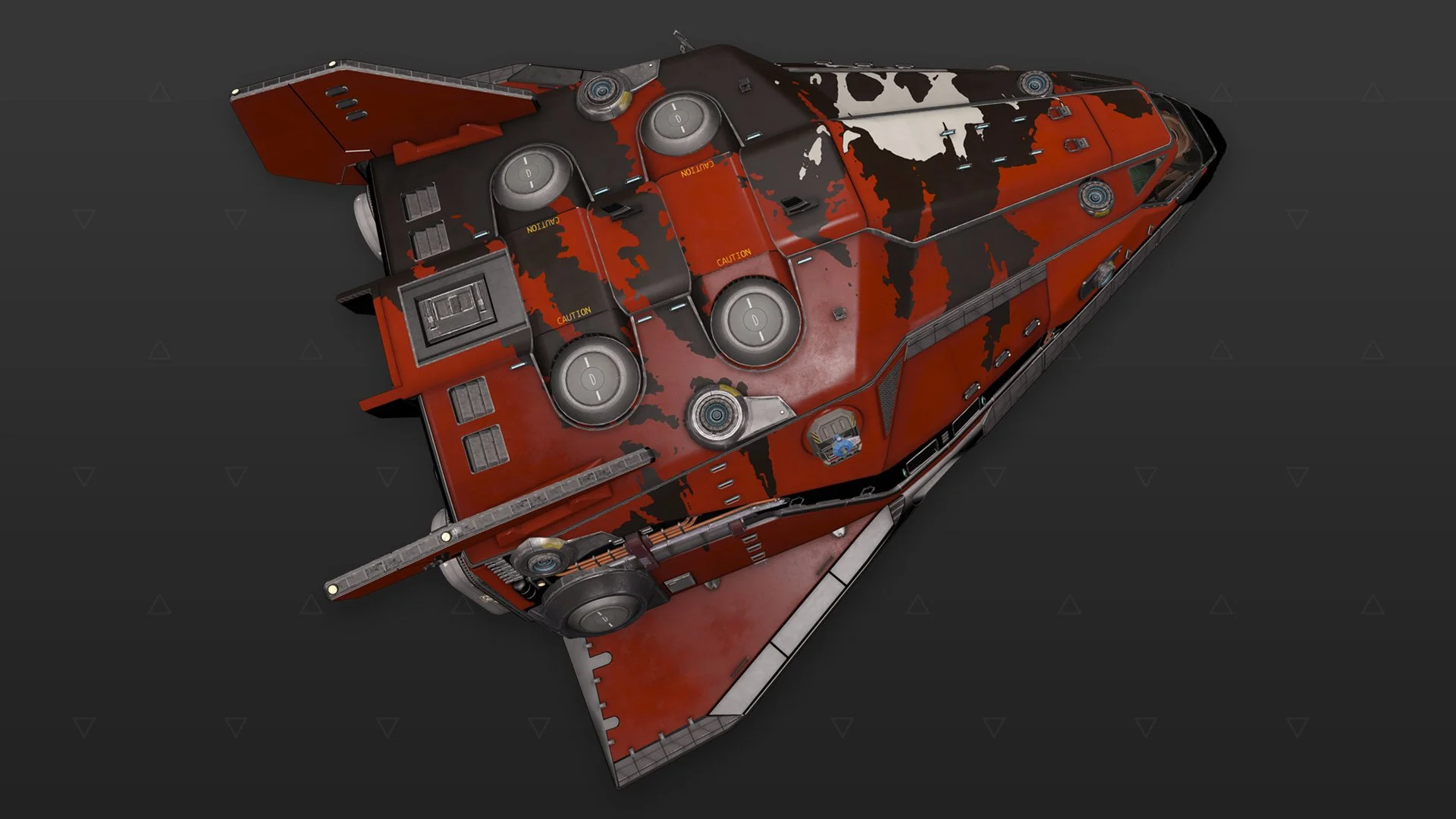 Hauler - «Pirate Faction» - красный 