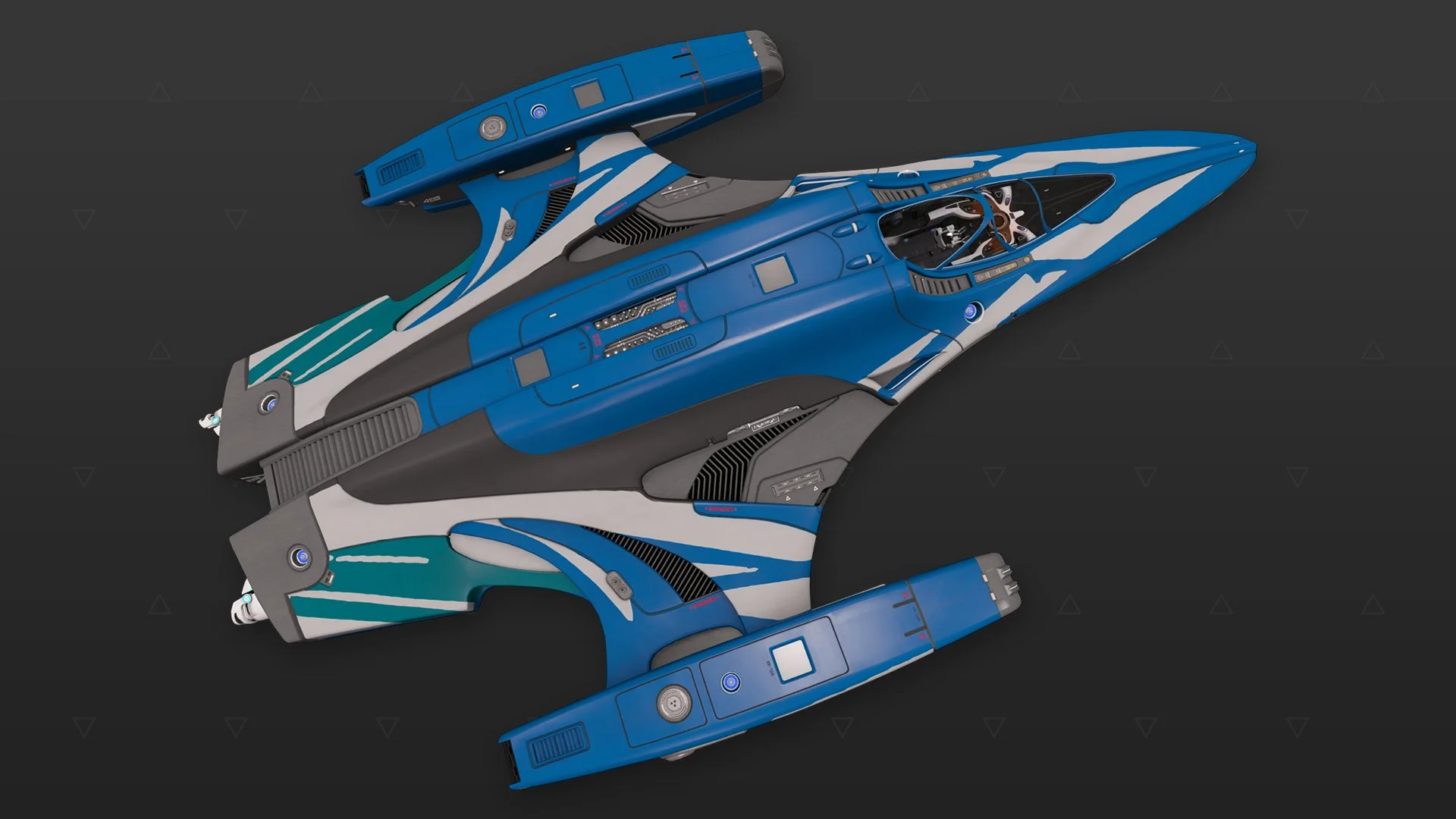 Imperial Courier - "Slipstream" - Azul