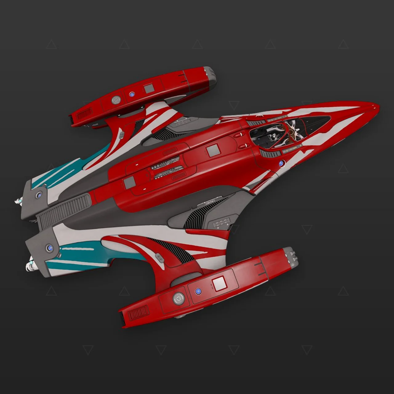 Imperial Courier - „Slipstream“ - Rot