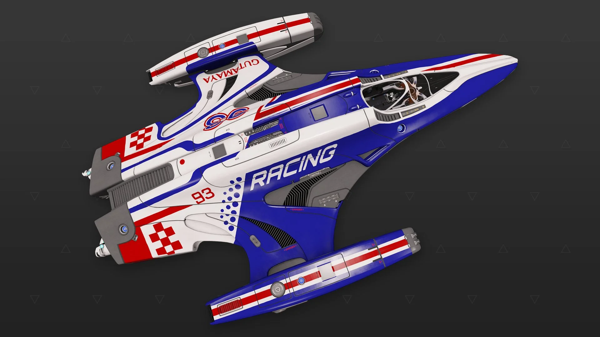 Imperial Courier - «Speedway» - синий