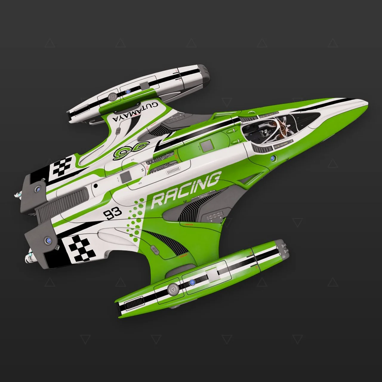 Imperial Courier - "Speedway" - Verde