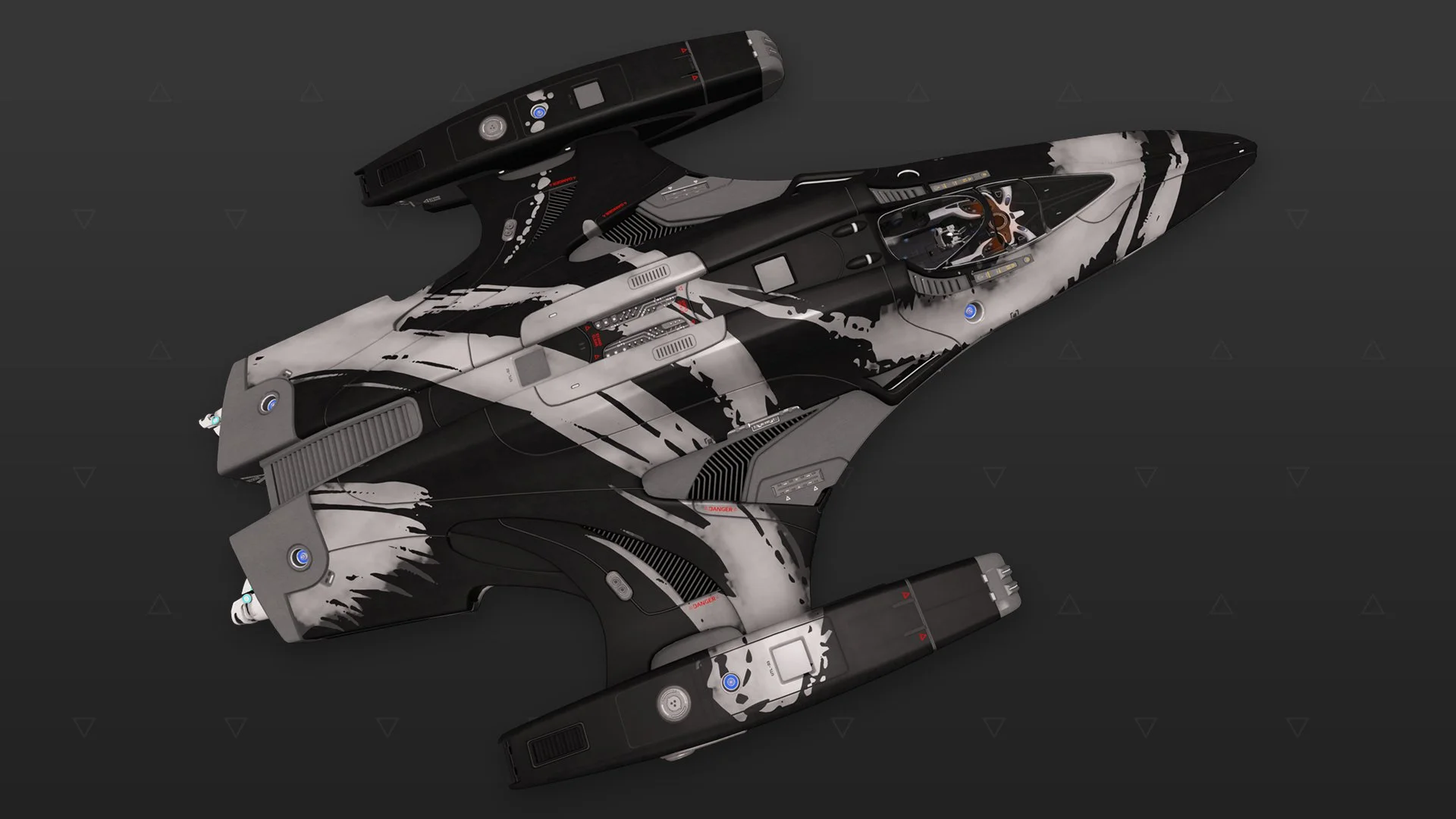 Imperial Courier - "Asemic" - Branco e preto