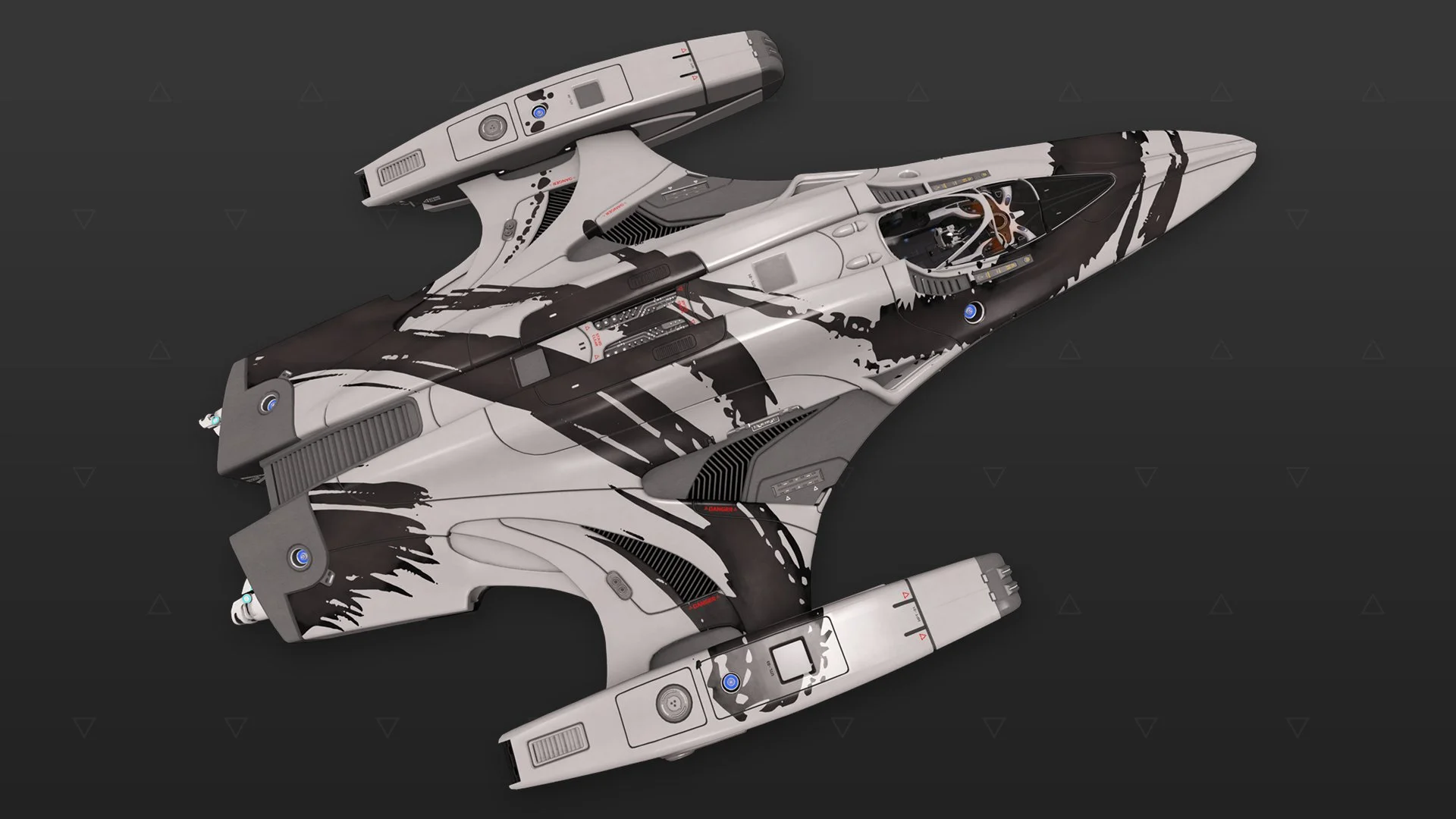 Imperial Courier - "Asemic" - Preto e branco