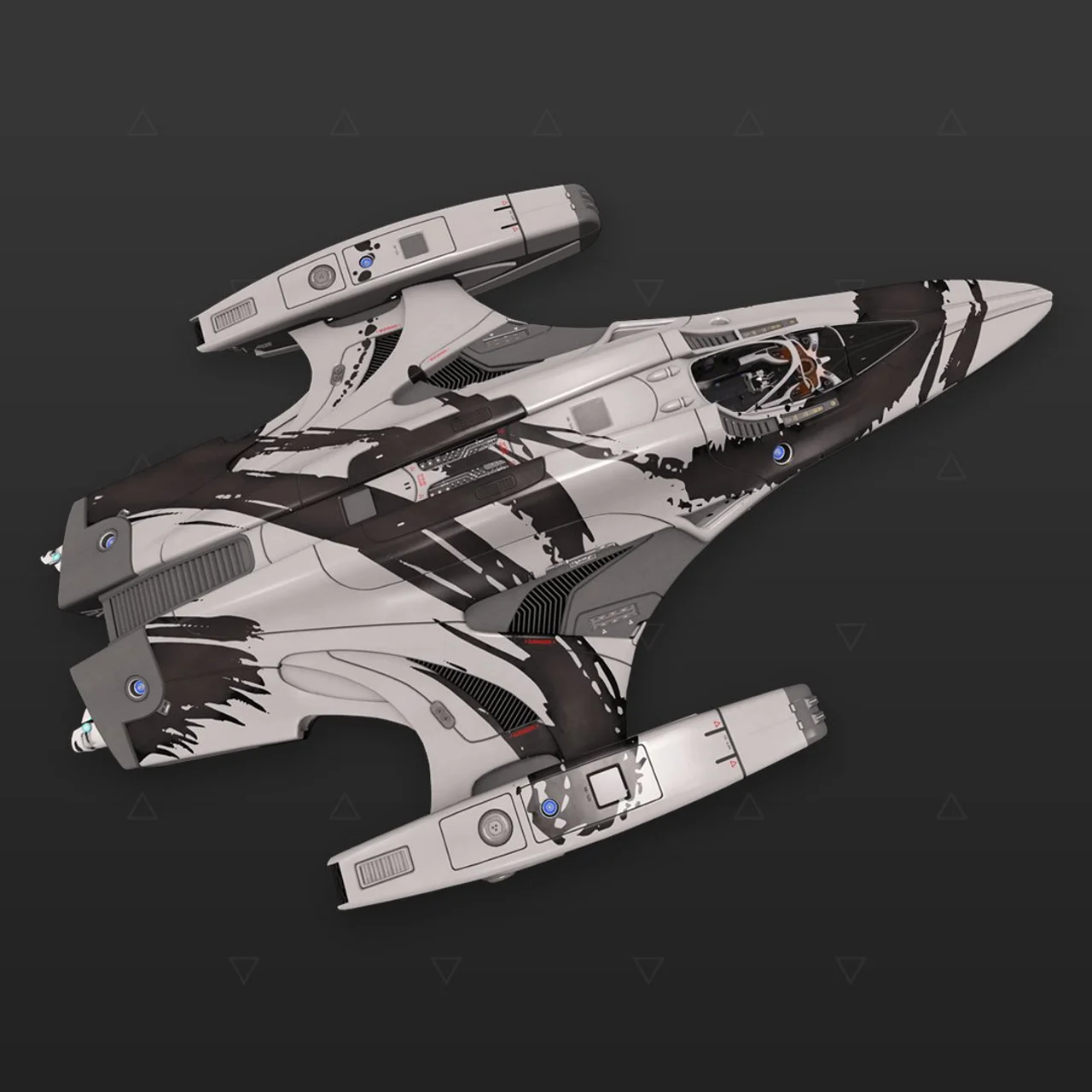 Imperial Courier - « Asemic » - Noir et blanc