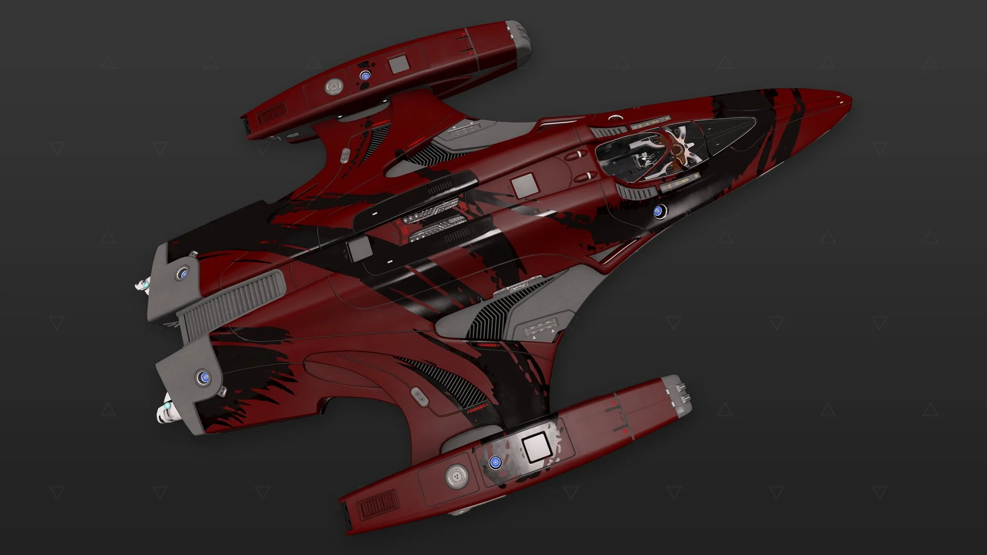 Imperial Courier - «Asemic» - черно-красный