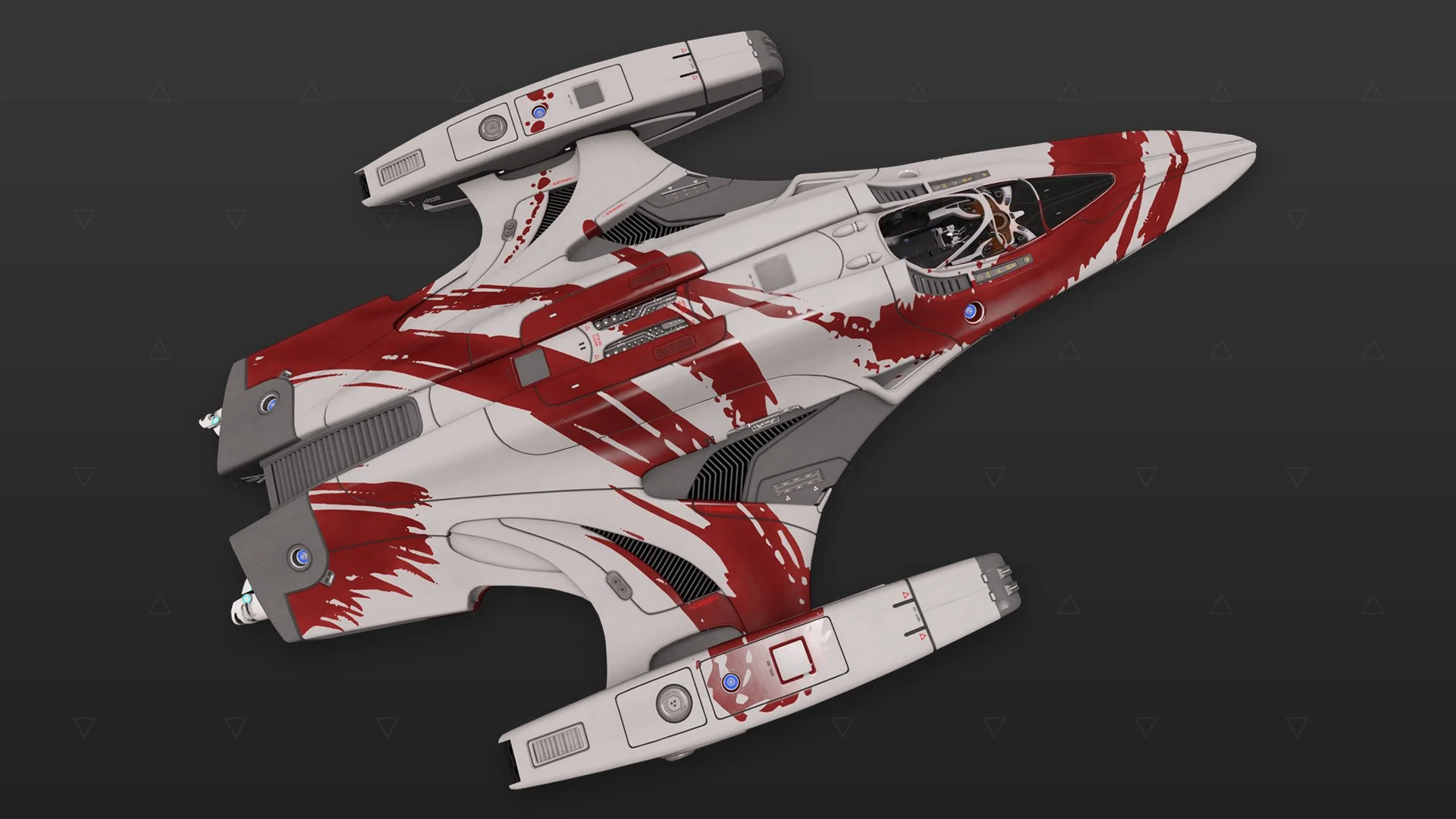 Imperial Courier - «Asemic» - красно-белый