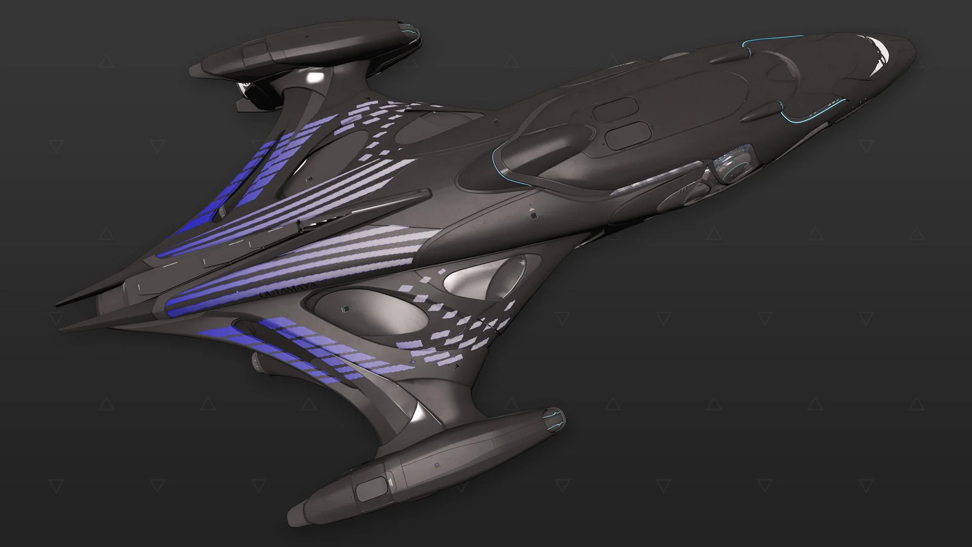Imperial Cutter - "Synth" - Azul