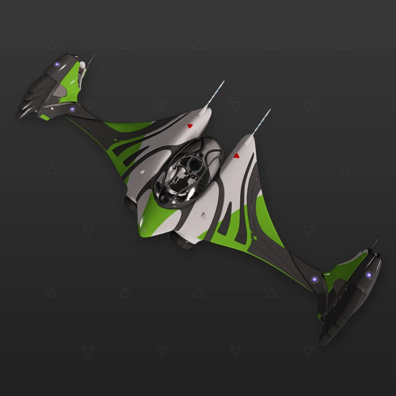 Imperial Fighter - « Gladiator » - Vert