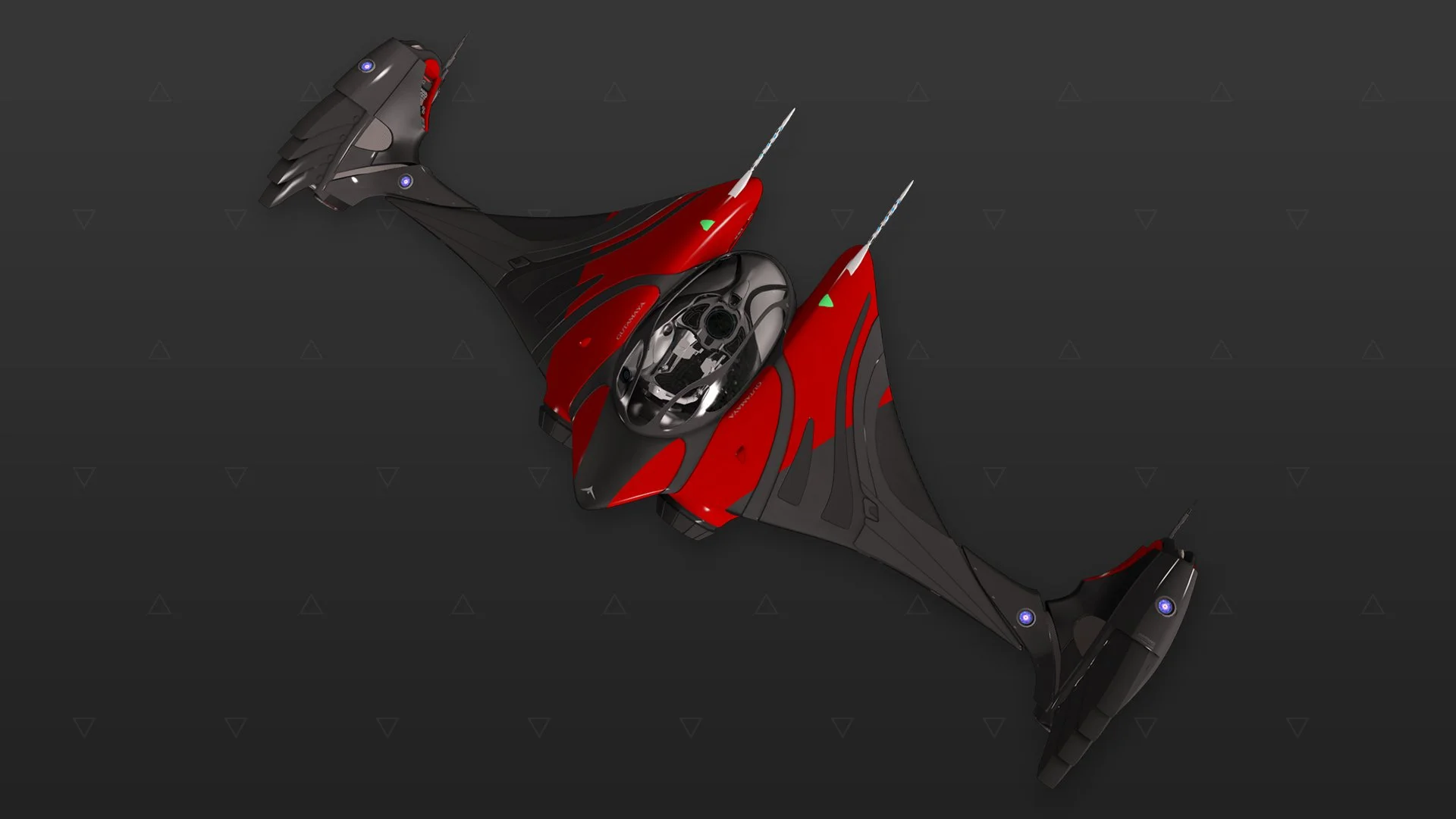 Imperial Fighter - «Gladiator» - красный