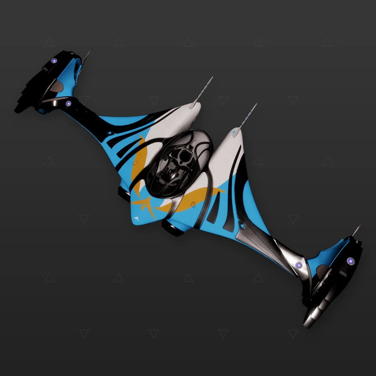 Imperial Fighter - "Empire" - Etiqueta