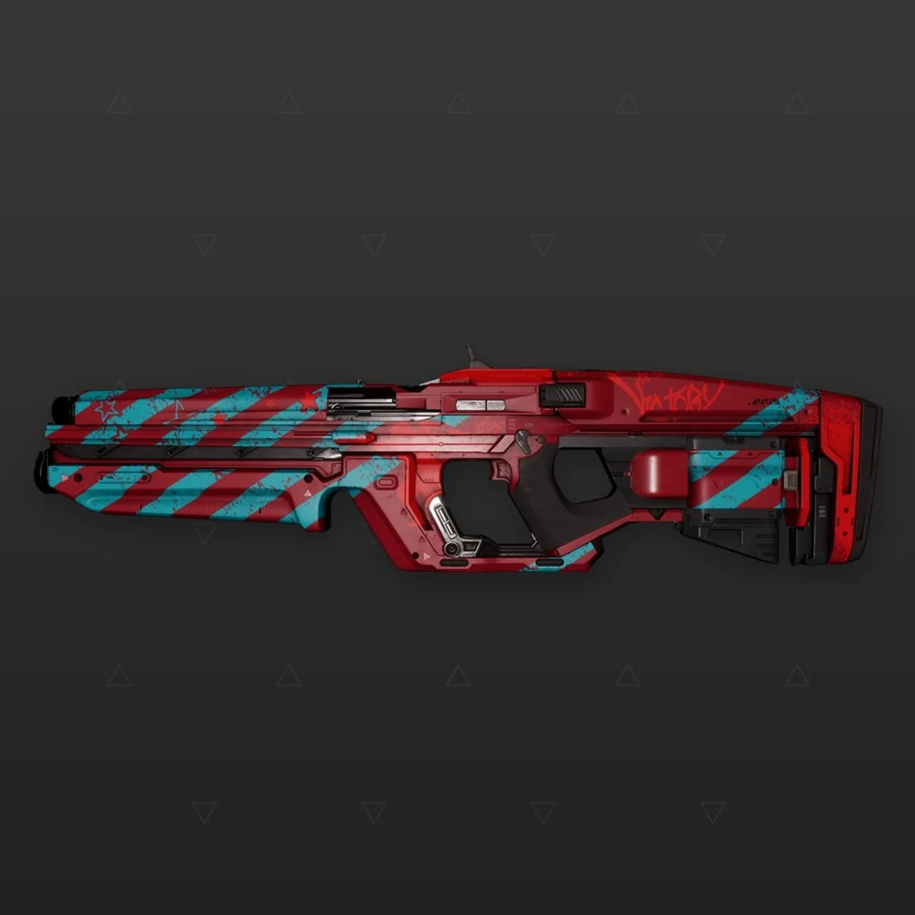 Karma AR-50 Liberator Burgundy/Blue