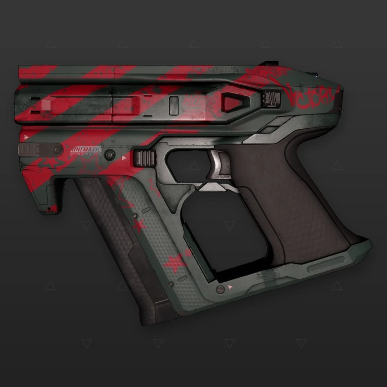 Karma P-15 - « Liberator » - Olive/Rouge