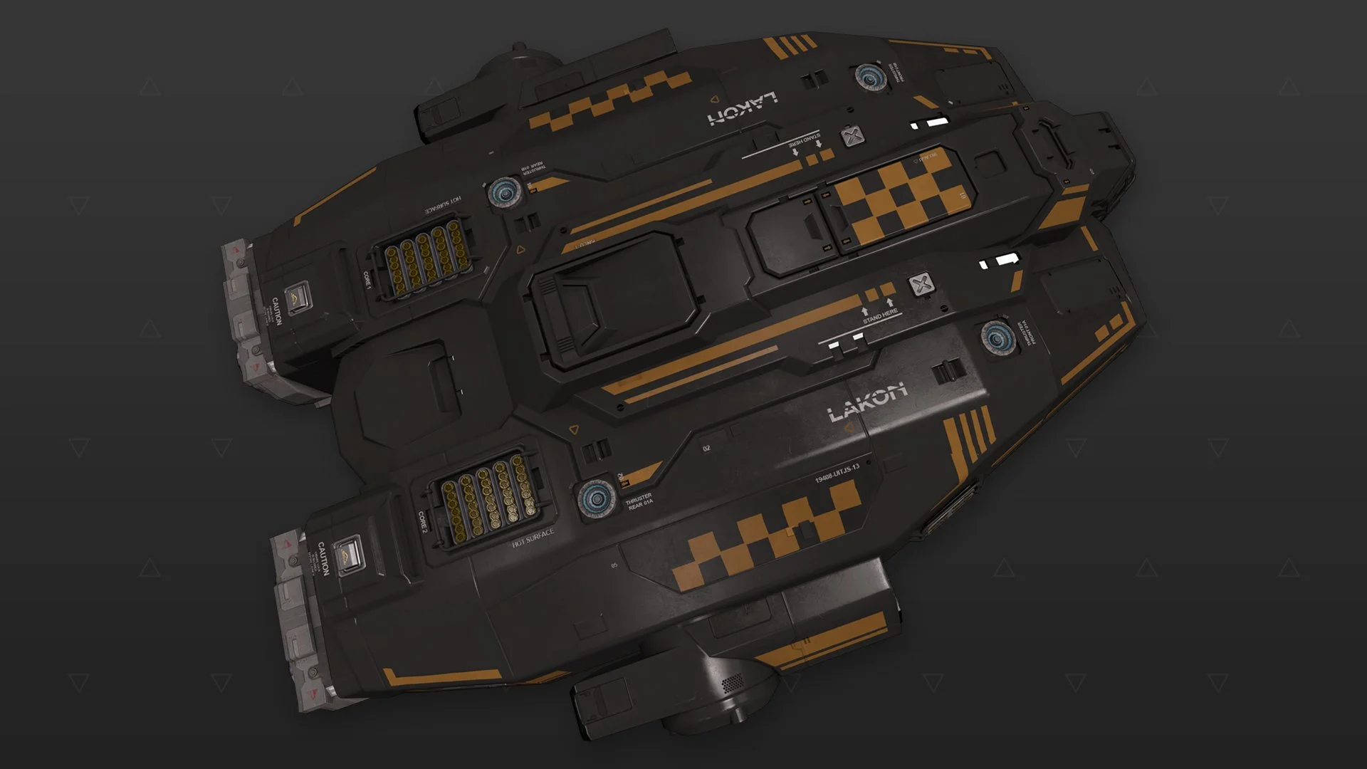 Keelback - „Mechanist“ - Dunkelgrau