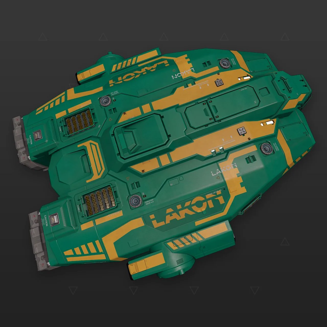 Keelback - « Salvage » - Vert