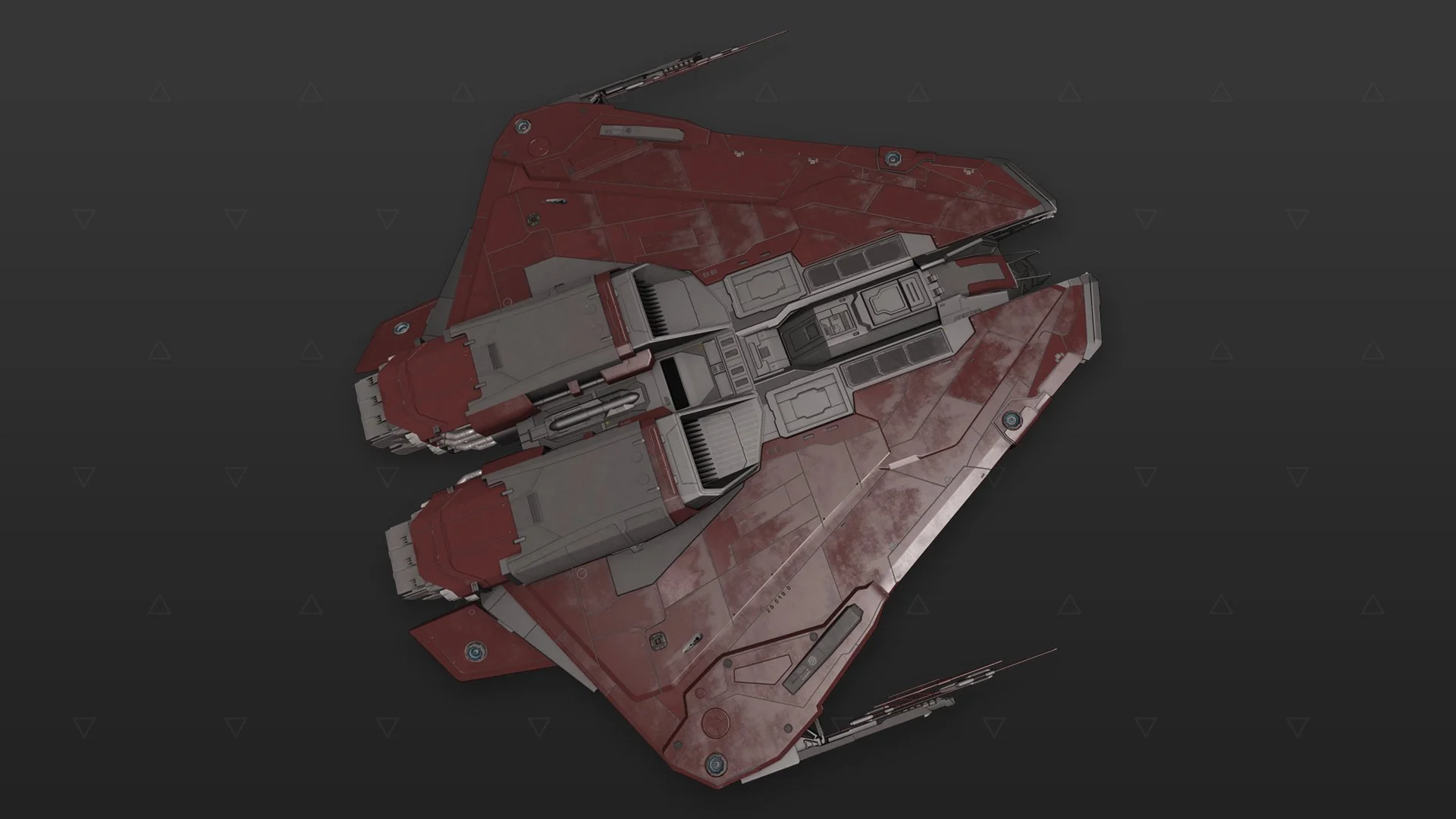 Krait Mk II - "Tactical" - Carmesim
