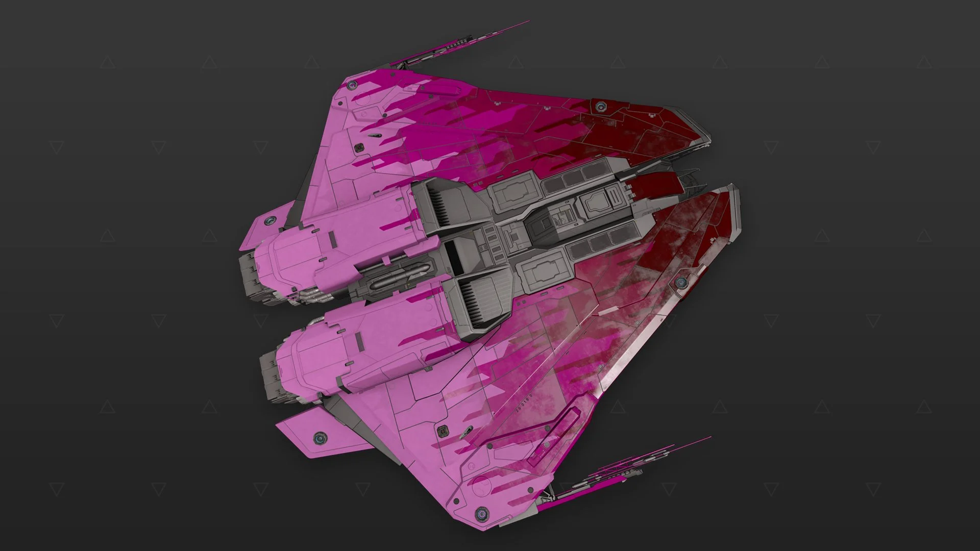 Krait Mk II - "Predator" - Carmesim