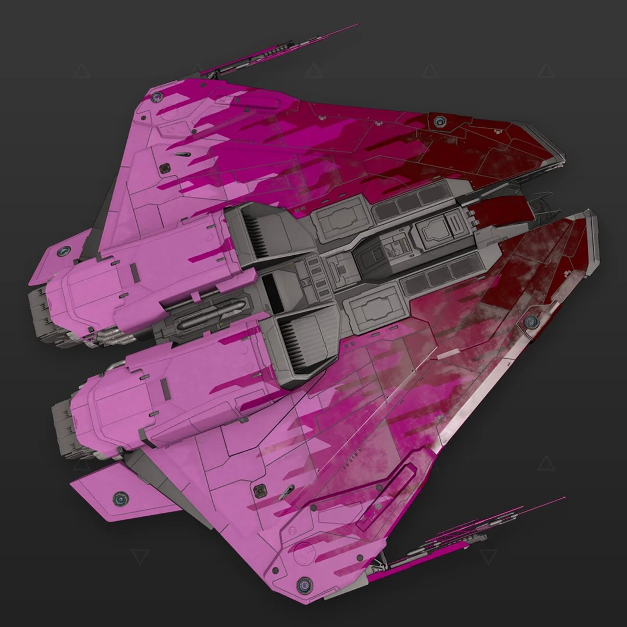 Krait Mk II - «Predator» - алый