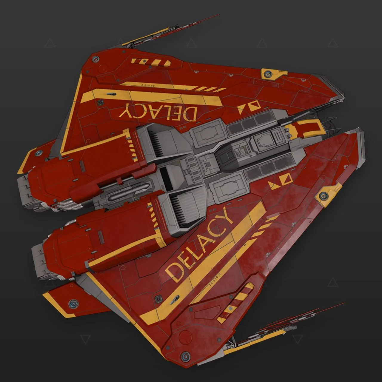 Krait Mk II - «Salvage» - красный