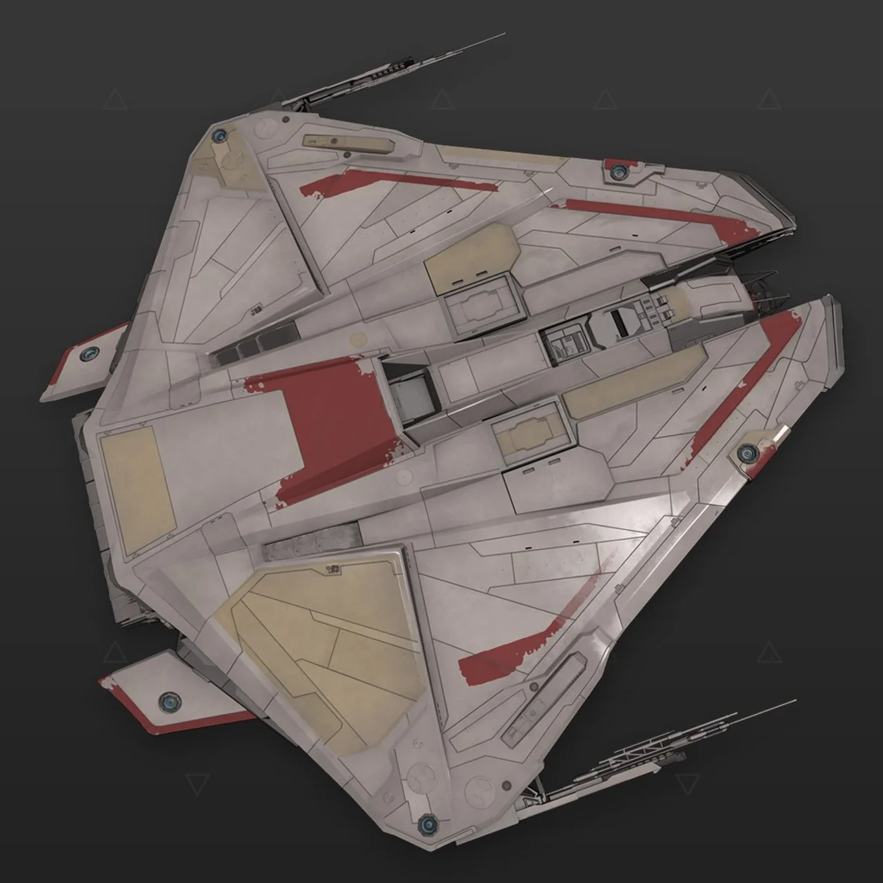 Krait Phantom - «Squadron» - красный
