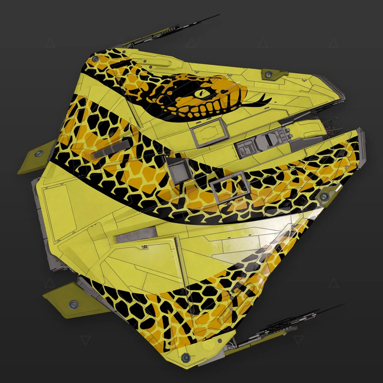 Krait Phantom - "Snake Wrap" - Amarelo